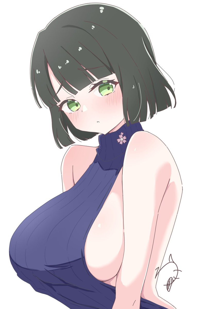 縦セタと柳田 #今月描いた絵を晒そう 