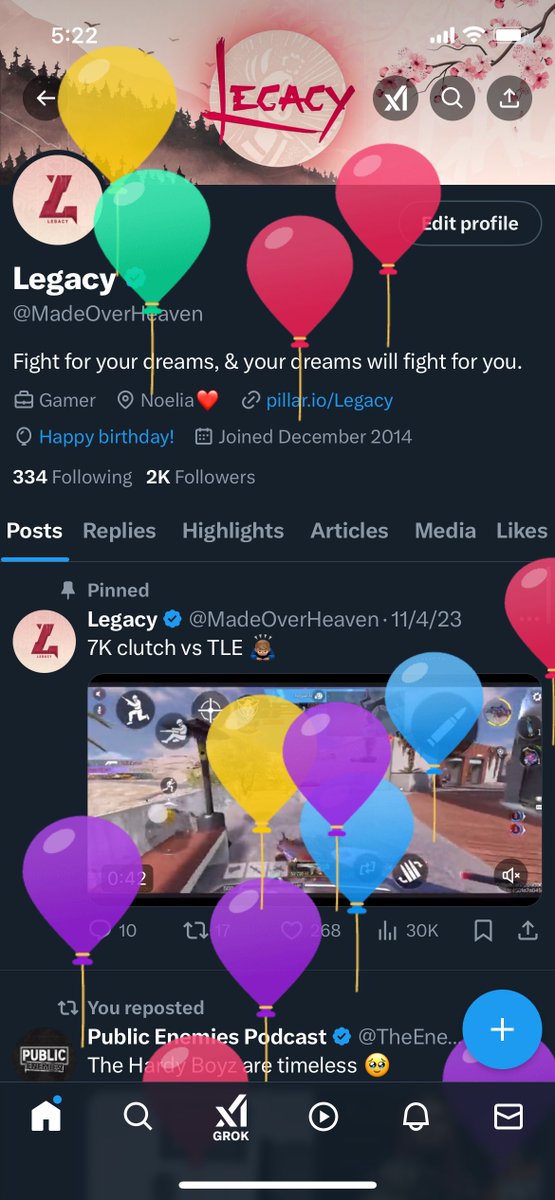 MadeOverHeaven's tweet photo. Of course I have to play @ESLCODM Masters on my birthday ๐
Getting closer and closer to that Unc age ๐ https://t.co/DN6yhXDcku
