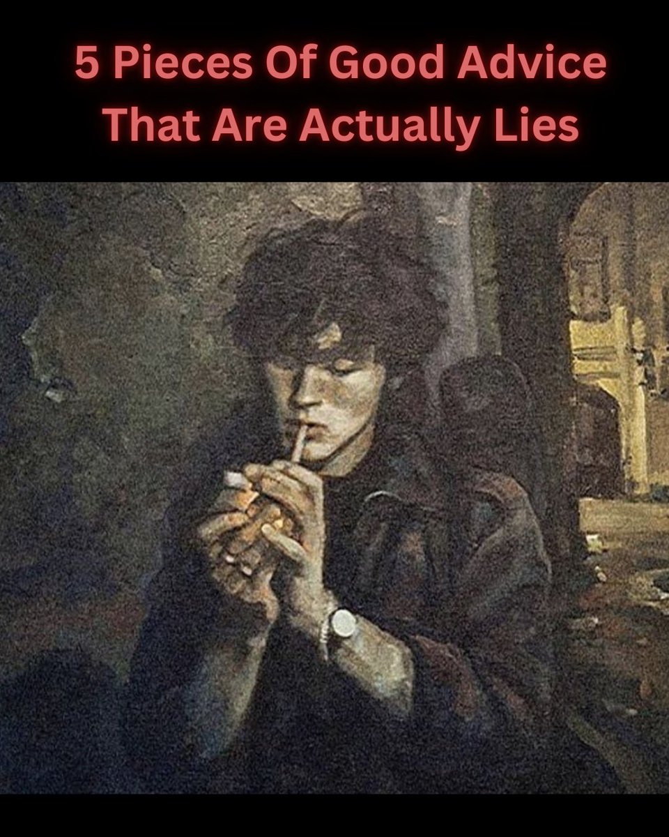 cperezauthor's tweet image. Most men are stuck because they keep chasing the wrong things.
Not money. Not success. Not women.
They’re chasing illusions…
Lies they’ve been fed since birth.
Let’s break some of them down... 👇🧵