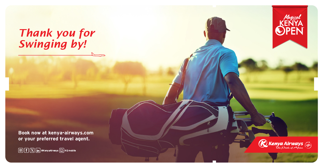 KenyaAirways's tweet image. Thank You for an Incredible #MagicalKenyaOpen 2025! ⛳

As the Official Airline Partner, we were honored to be part of an event that showcased world-class golf and Kenya’s growing position in sports tourism. From seamless travel to unforgettable moments on the greens, it’s been