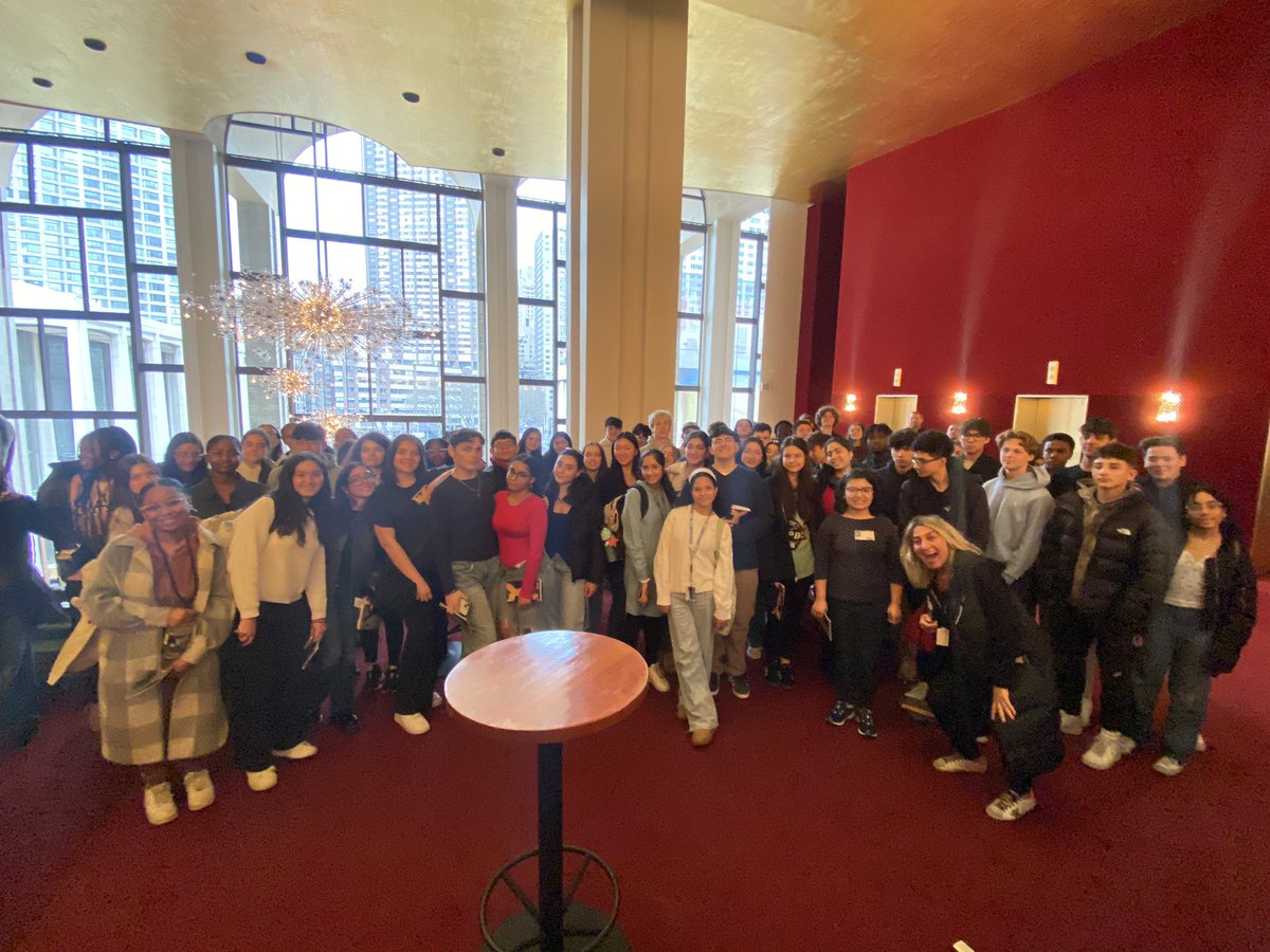 HWPS Art & Music (@andrewfundhwps) on Twitter photo HS students taking in and learning from a rehearsal session at the Met Opera
<a href="/Alexa_ndra_G/">Dr. Alexandra Greenberg</a> HS students taking in and learning from a rehearsal session at the Met Opera
<a href="/Alexa_ndra_G/">Dr. Alexandra Greenberg</a>
