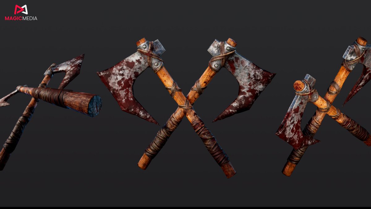 LetsCreateMagic's tweet image. We’ve been collaborating with Fateless Games on their upcoming RPG release Godforge, and we’ve had an incredible creative experience crafting characters like the Asgard Berserker!
#3dgameart #3dmodeling #gameart