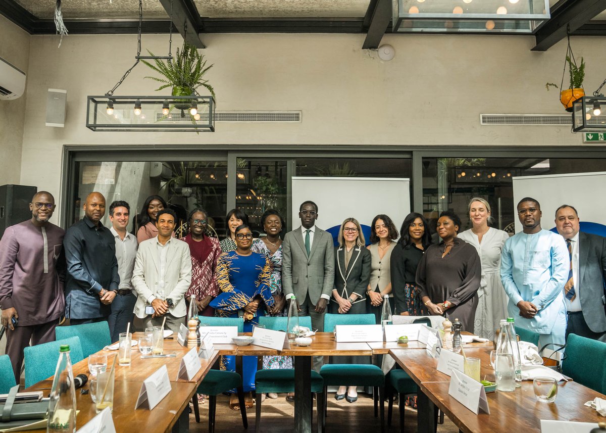 These business leaders from Senegal are among our strongest allies in the fight against poverty.

Why? Because every job they create opens up new opportunities.

Great to hear their ideas on improving the business environment for greater private sector investment &amp; job creation.