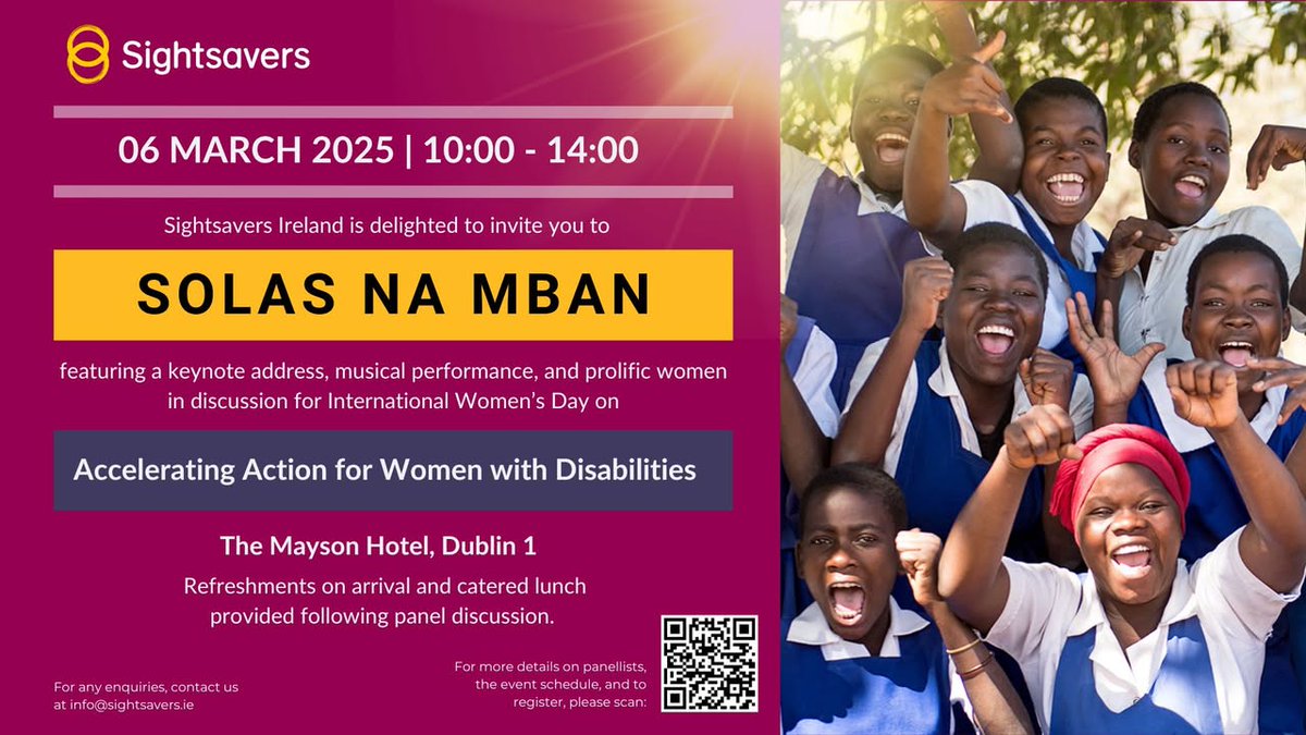 Join us on Thursday at the Mayson Hotel, Dublin 1 for an inspiring panel discussion featuring @thesineadburke, @kanesinead, <a href="/niamhnih/">Niamh Ní Hoireabhaird</a>, <a href="/MaryamDPI/">Maryam Madani</a> and <a href="/blezzingdada/">Blezzing Dada-BIPOC Irish Mental Health Activist</a>. Dr. Rosaleen McDonagh (<a href="/paveebeoir/">Dr. Rosaleen McDonagh</a>) will be delivering the opening address.

RSVP now: bit.ly/4ikJG8u