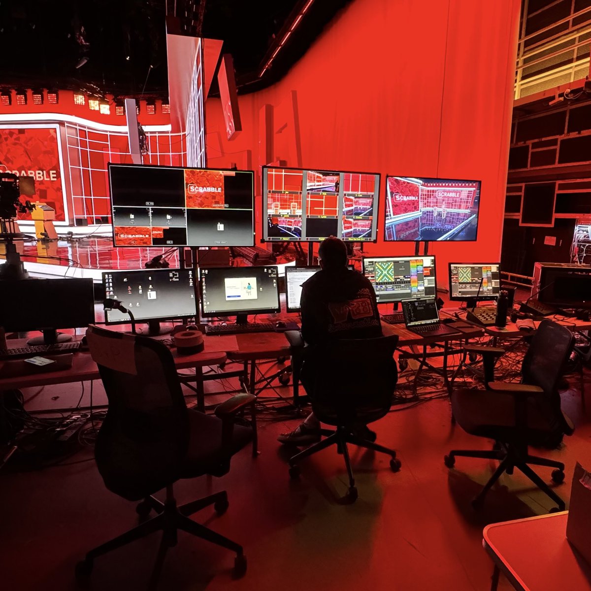 ionoco's tweet image. Can you guess the set?

This is where the magic happened when filming the first series of #Scrabble with the incredible Raven-Symoné

Make sure to check it out on @TheCW!