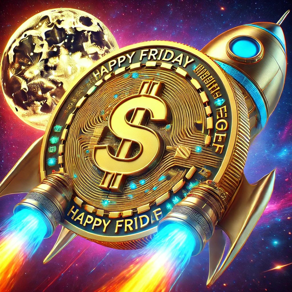Happy Friday, $TGIF fam! TGIF—it’s the best day of the week, and our meme coin community is growing FAST. Huge thanks to all you degens for the love and hustle. Let’s keep the vibe alive—spread the word far and wide about $TGIF. More shilling, more mooning! #TGIF #MemeCoinSzn