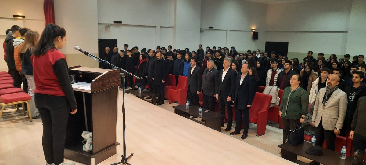 ElazigAYSBL's tweet photo. Oku-yorum Yazı-yorum projesi kapsamında Elazığ il paneli düzenlendi. Panele Ahmet Yesevi Sosyal Bilimler Lisesi, Kaya Karakaya Fen Lisesi, Cemil Meriç Fen Lisesi ve Ahmet Kabaklı Fen Lisesi öğrencileri ve öğretmenleri katıldı.
@meb_ogm @elazig_valiligi @elazigmem @mehmetyigitmem https://t.co/y9s7gGsBH9