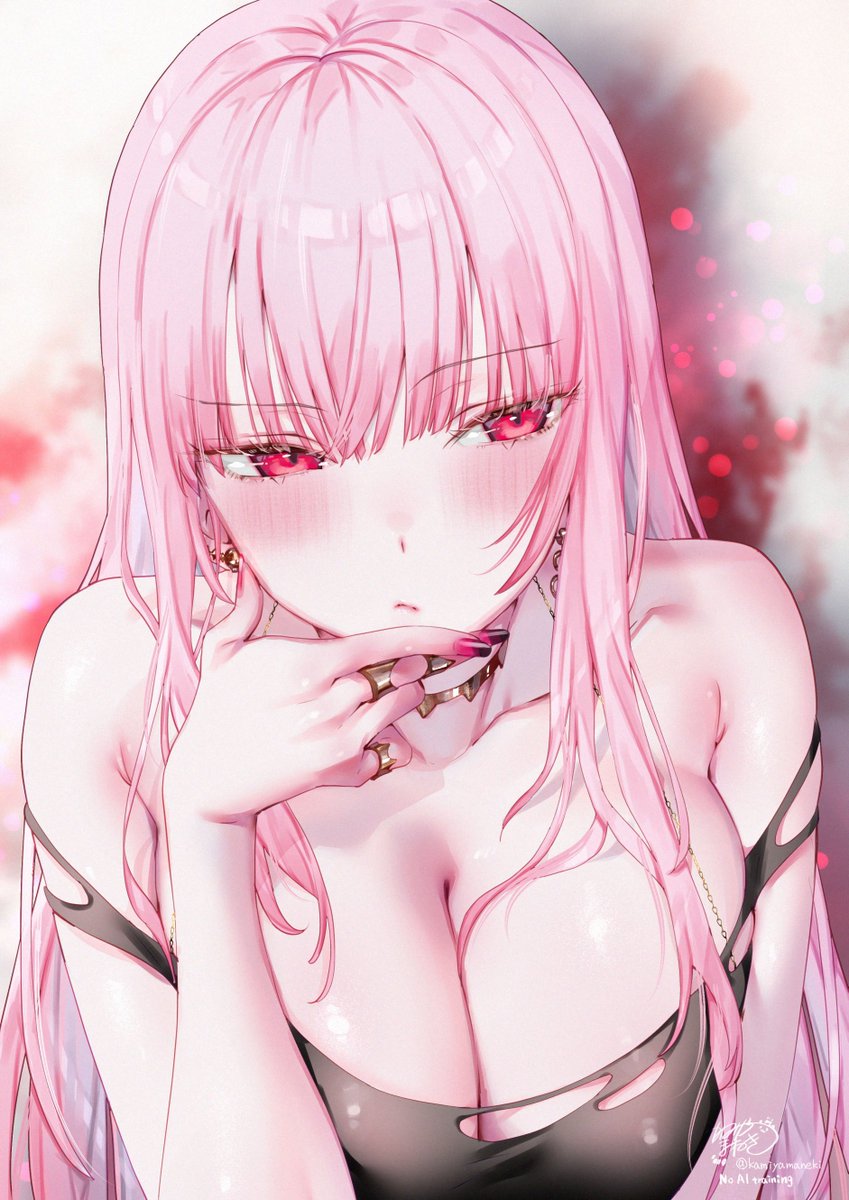 🤔👯‍♀️
 #今月描いた絵を晒そう 