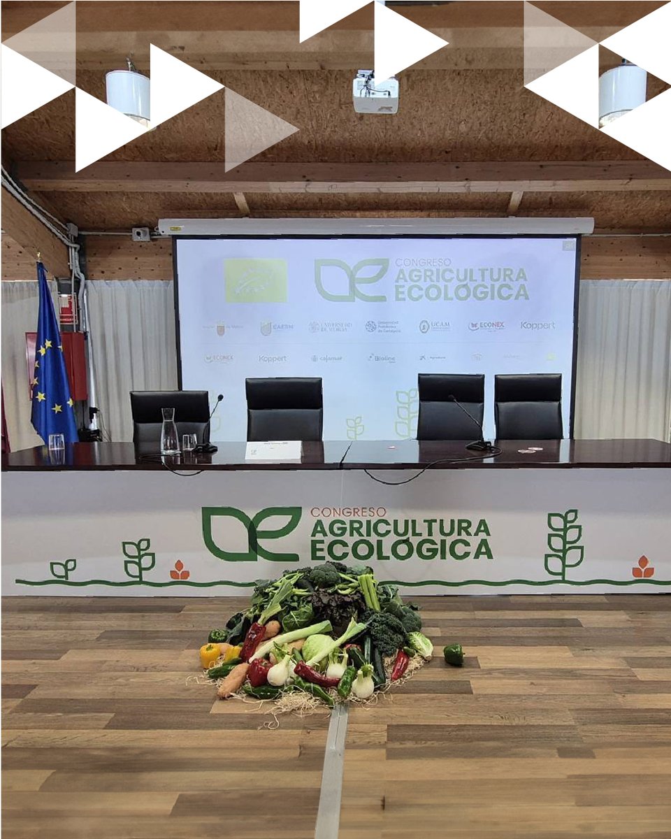 SEASALTEurope's tweet photo. Back from the🌱II Congress  of @ecoagricultura_  held in Cartagena, Murcia. We had the privilege of attending two incredible days of networking🌍More than 400 attendees  from  Murcia, and  all over Spain and South America connected in 48 technical presentations. #Seasalteurope https://t.co/s5CNBtUIye
