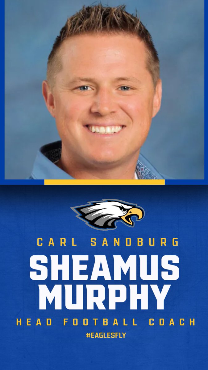 Congratulations to our new Head Football Coach-Sheamus Murphy! 

Press Release: docs.google.com/document/d/1E8…

#EaglesFLY