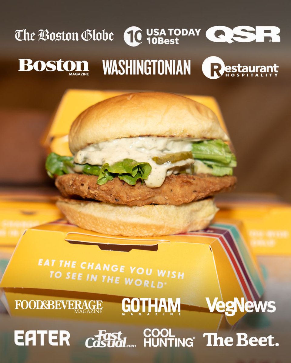 From USA Today to Washington Post, Veg News, The Beet, Ad Week, The Boston Globe, Invst Guru + many more... PLNT Burger is making waves! With major media spotlighting our growth, now is the time to own a piece of the movement that’s redefining fast food.👇
bit.ly/4hEQwpI