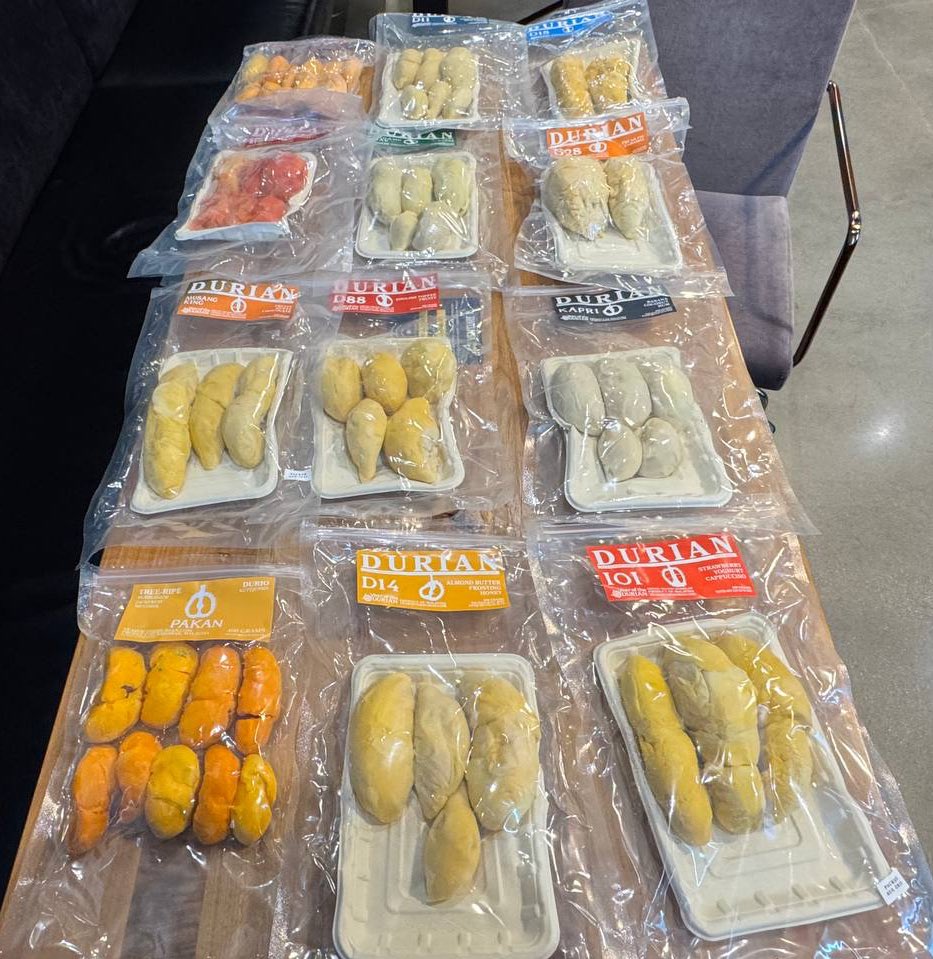 Durian2069's tweet photo. People think durian is just one thing, THEYRE WRONG!
Durio is a botanical family with several species and varieties originating from the magical island of borneo
The Durian2069 crew is active to far beyond the equatorial regions ποΈ
THE #HYPERDURIANIZATION IS INEVITABLE! https://t.co/5hxKK5761V