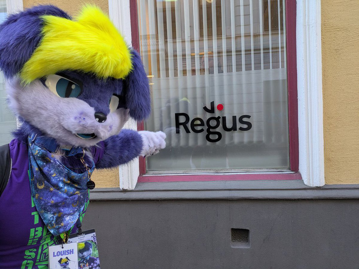 Louish (@skycharger98) on Twitter photo It’s #FursuitFriday
Look at this funny sign that nearly says regulus but not quite
📸<a href="/Rarilix1/">Rarilix🔜Furnavia25</a>
🧵<a href="/DaringDuckDSNS/">Daring Duck Designs</a> It’s #FursuitFriday
Look at this funny sign that nearly says regulus but not quite
📸<a href="/Rarilix1/">Rarilix🔜Furnavia25</a>
🧵<a href="/DaringDuckDSNS/">Daring Duck Designs</a>