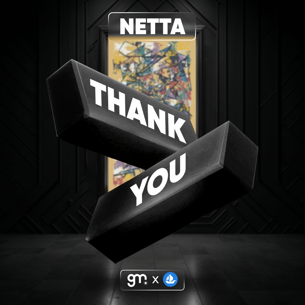 gm.studio (@gmdaostudio) on Twitter photo Netta by <a href="/SapirCohen__/">Sapir Cohen</a> found its collectors in less than 20 seconds.
Endless gratitude to our community and gm.embers for the support.
You made this happen 🖤
Show us what you collected below ↷ Netta by <a href="/SapirCohen__/">Sapir Cohen</a> found its collectors in less than 20 seconds.
Endless gratitude to our community and gm.embers for the support.
You made this happen 🖤
Show us what you collected below ↷