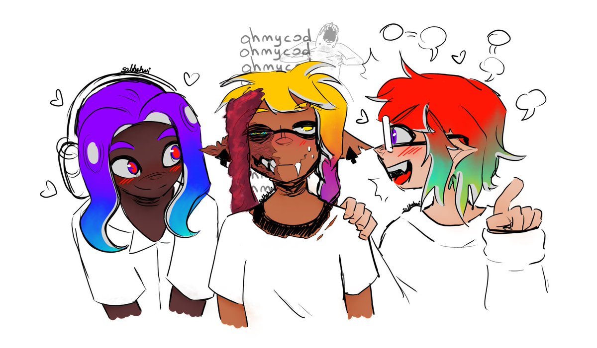 saltytwi's tweet photo. hironikamone or how its called im not finishing this #splatoon #Splatoon3 https://t.co/TP05GPwV1M