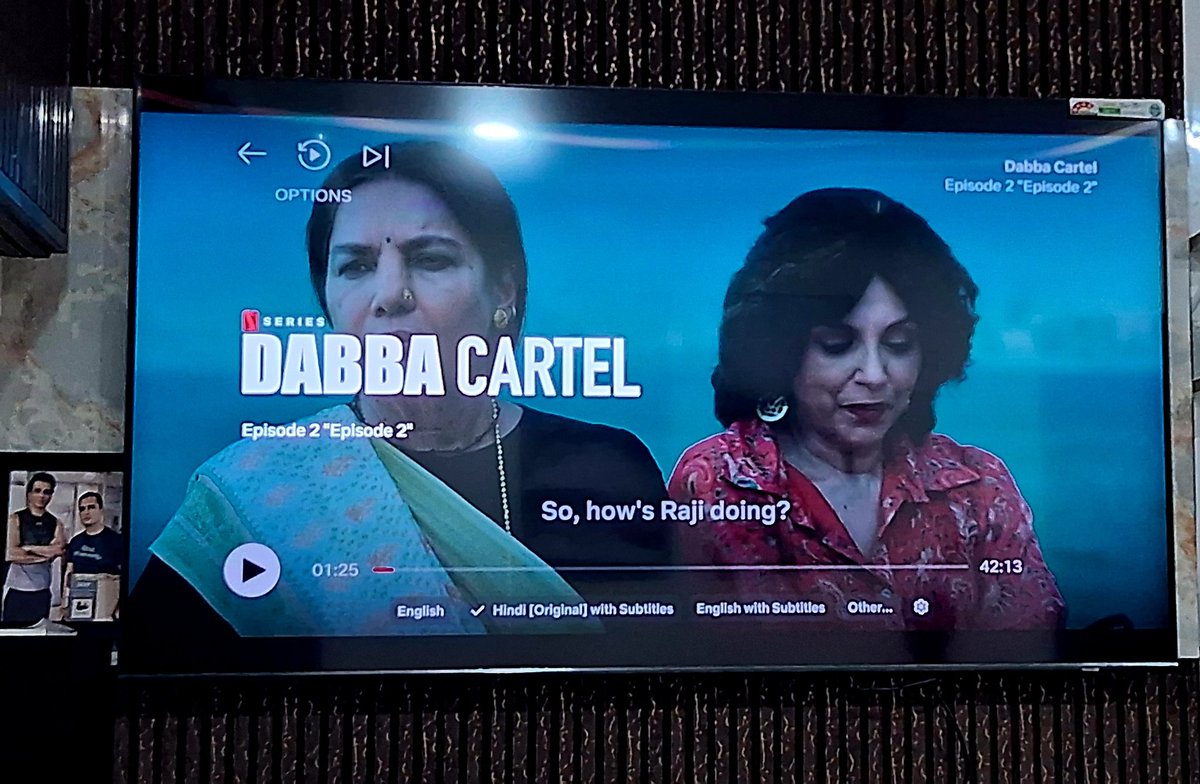 <a href="/FarOutAkhtar/">Farhan Akhtar</a> <a href="/AzmiShabana/">Azmi Shabana</a> <a href="/raogajraj/">Gajraj Rao</a> <a href="/SaieTamhankar/">Sai</a> <a href="/shibanidandekar/">shibani dandekar</a> <a href="/ritesh_sid/">Ritesh Sidhwani</a> <a href="/J10Kassim/">Kassim Jagmagia</a> <a href="/vishalrr/">Vishal Ramchandani</a> <a href="/gauravkapur/">Gaurav Kapur</a> This Dabba Is Delicious As Well As Addictive  .. 
' Outstanding  ' 
Take A Bow <a href="/AzmiShabana/">Azmi Shabana</a> Di ..