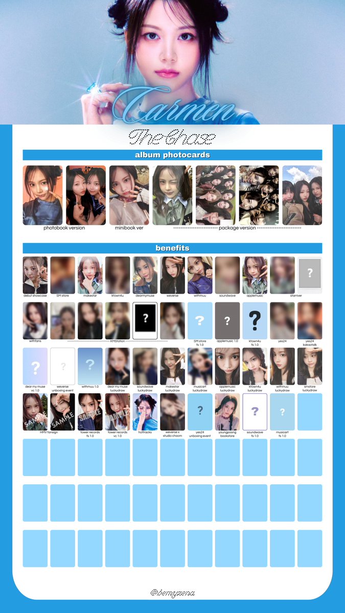 Hearts2Hearts photocard template Carmen, Jiwoo, Yuha, stella HD