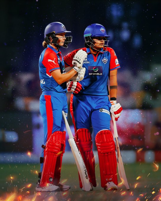 DC on the brink of victory! 🔥 📹 Credits: Twitter/DelhiCapitals