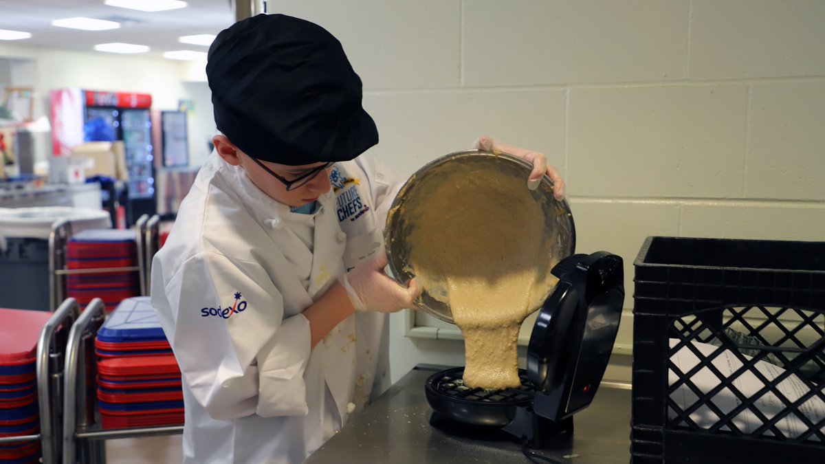 RalstonSchools's tweet photo. Students from across the district showcased their culinary talents at the RPS Kids' Culinary Competition at Ralston High yesterday! Thanks to the RPS Food Service Dept. for organizing this awesome event! #FlavorTown #FutureChefs https://t.co/LDfqFng0Bv