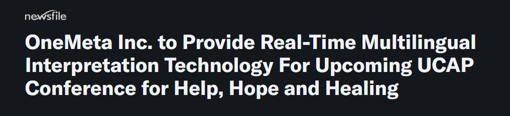 WRotkowski36759's tweet photo. UCAP’s conference is going to 
be a showcase for $ONEI ’s real-time 
AI-powered tech. 
This is massive for exposure. 🚀🔥 

$BABA #ACHR #SergeantKim #Cejudo 
$SOFI #BBB25 #BBMzansi #ChumVeer 
#zelena #GulfOfMexico https://t.co/ZCQgRw796C