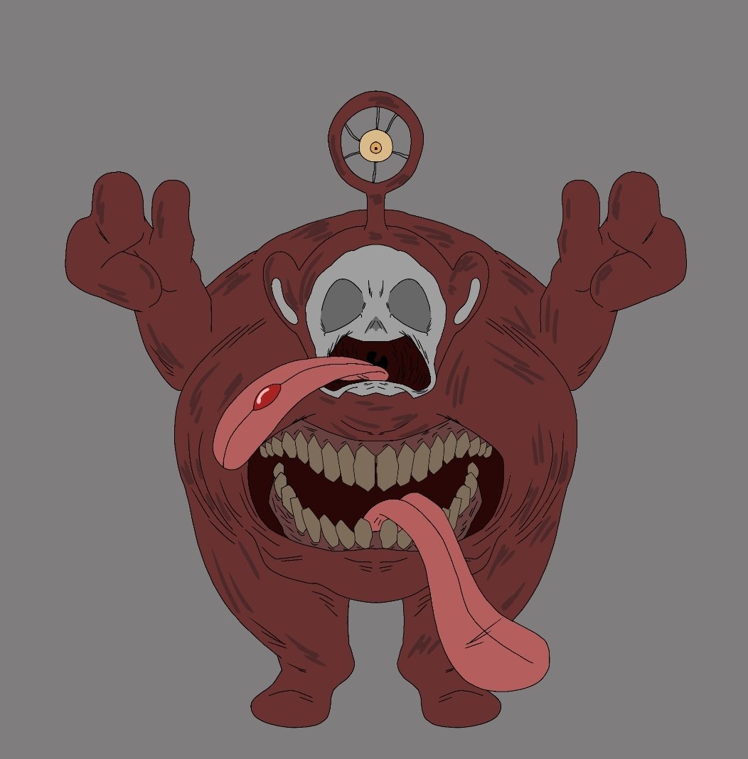 FroFroni's tweet photo. By the way, toys not only entertain Borro, but also perform their duties in their places.
#Slendytubbies
#Slendytubbies_oc #st3 #creepypasta #teletubbiesoc #Teletubbies #Teletubbies_oc #slendytubbies3 #fanart #art #oc #BorroFFPO https://t.co/V13mJ79k8a