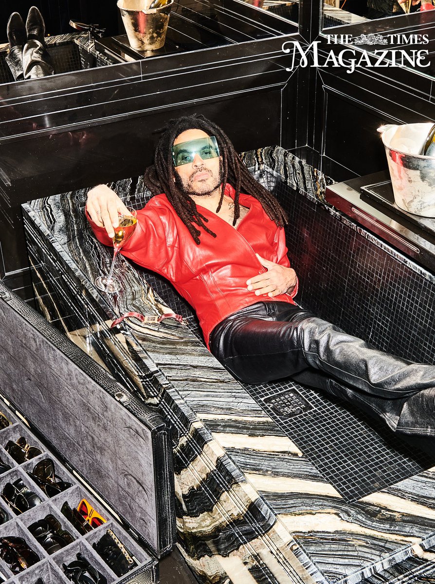 LennyKravitz's tweet photo. Thank you, The Times Magazine. ⚡️

Photos: Tom Jackson  
Styling: Hannah Skelley
Grooming: Angloma 
Location: Rosewood Hotel de Crillon https://t.co/AfTlUwVkw9