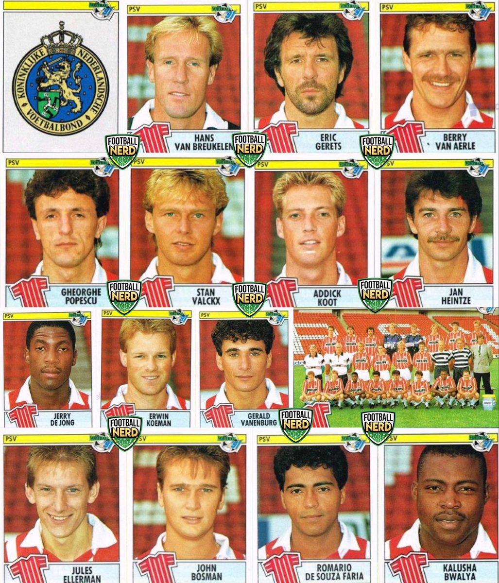 football_nerd01's tweet photo. PSV Eindhoven: 1991 Eredivise Champions 🇳🇱

#psv #eredivise #romario #koeman #90sfootball https://t.co/986KgcwSgS