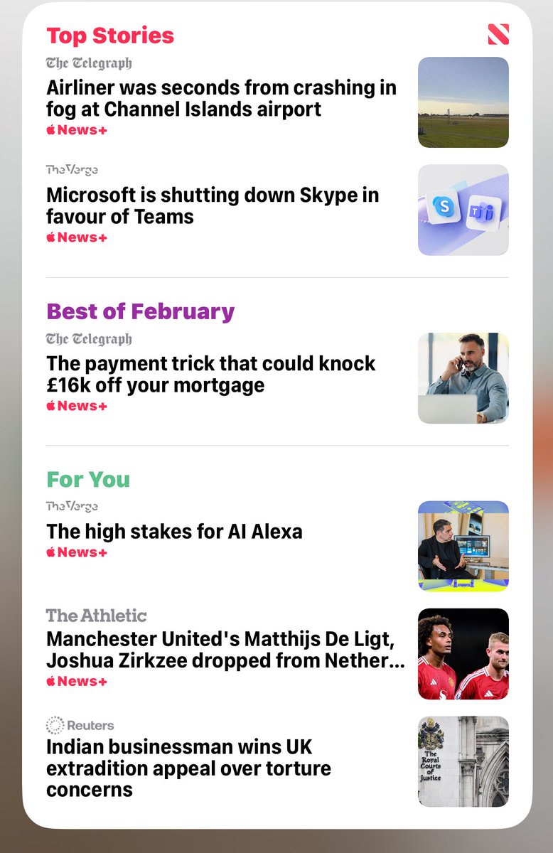 formanmusic's tweet photo. What is the point in @AppleNews when almost all the articles are for premium subscriptions. https://t.co/f7XqTWiJii
