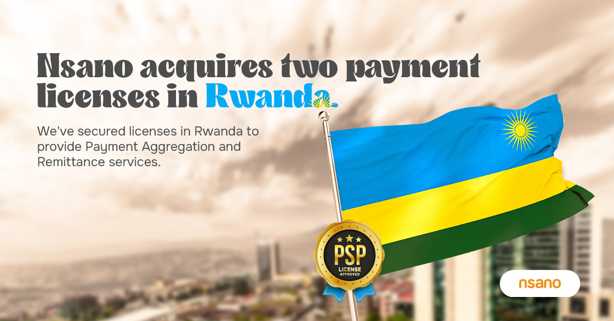 We’ve officially launched our East African Regional Office in Rwanda! 🇷🇼 🚀

As part of this expansion, we’ve secured two new payment licenses, to offer Payment Aggregation &amp; Remittance services. 💳💸

Stay tuned for more exciting updates. 

Read more: nsano.com/news/1105