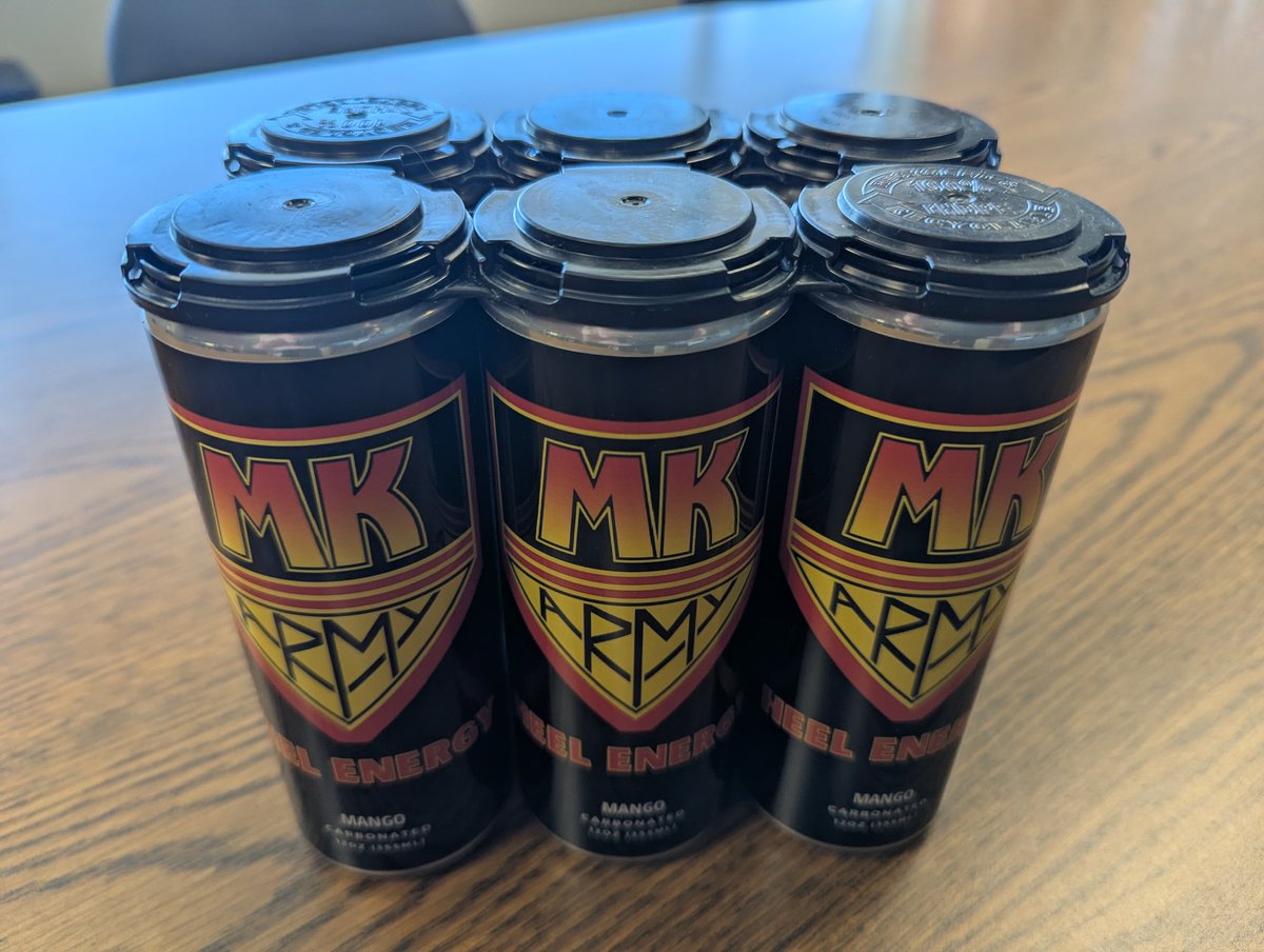 themkbandit's tweet photo. ๐จ LIMITED SUPPLY ๐จ
Iโve got MK ARMY HEEL ENERGY drinks before they hit the shelves! Iโll be selling them this Sunday at the @FSWVegas show at Silverton Casino.
DM me to reserve one before theyโre gone!
#MKArmy #HeelEnergy #FSW #SilvertonCasino #FuelForTheFearless https://t.co/SVVju0zJm8