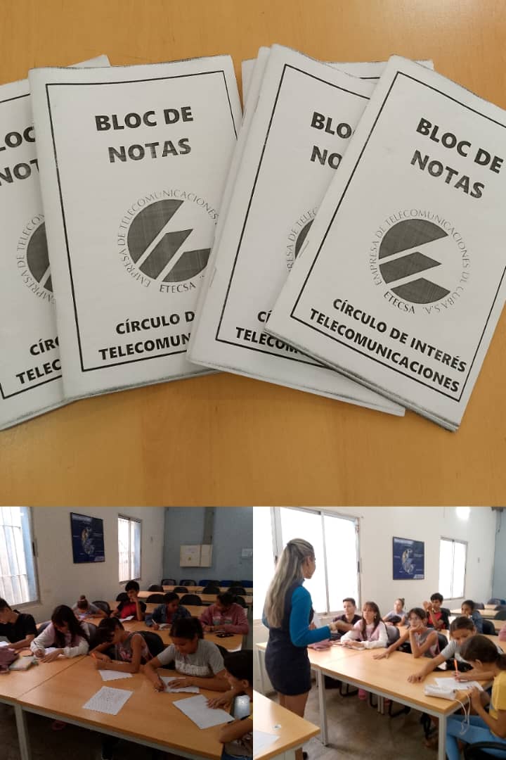 Güira de Melena con su círculo de interés tuvo una jornada increíble explorando los servicios que brinda ETECSA en sus instalaciones conocieron cómo la tecnología puede transformar sus vidas.
<a href="/CitmaArtemisa/">Delegación Provincial del CITMA Artemisa</a> <a href="/ArmandoRguezB/">Armando</a>
<a href="/citmacuba/">Ministerio de Ciencia, Tecnología y Medio Ambiente</a> <a href="/MariaLuisa2023/">Dra. C. María Luisa Zamora Rodríguez</a> <a href="/SANTANACITMA/">JOSE FIDEL SANTANA NUÑEZ</a> <a href="/OGAmbienteCuba/">Odalys Caridad Goicochea Cardoso</a>