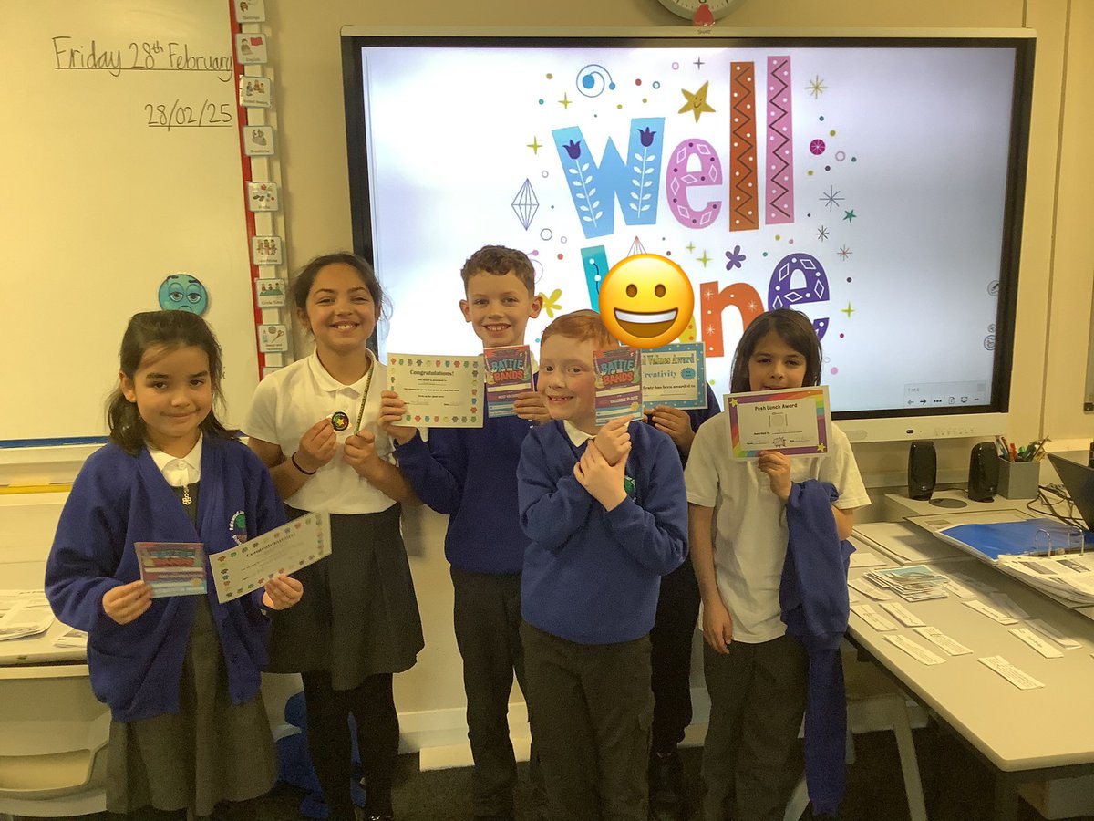 ReinwoodJuniors's tweet image. Congratulations to the winners from our Achievement Assembly from this afternoon.  A great start to the half-term! #RJS4B #RJSBehaviour