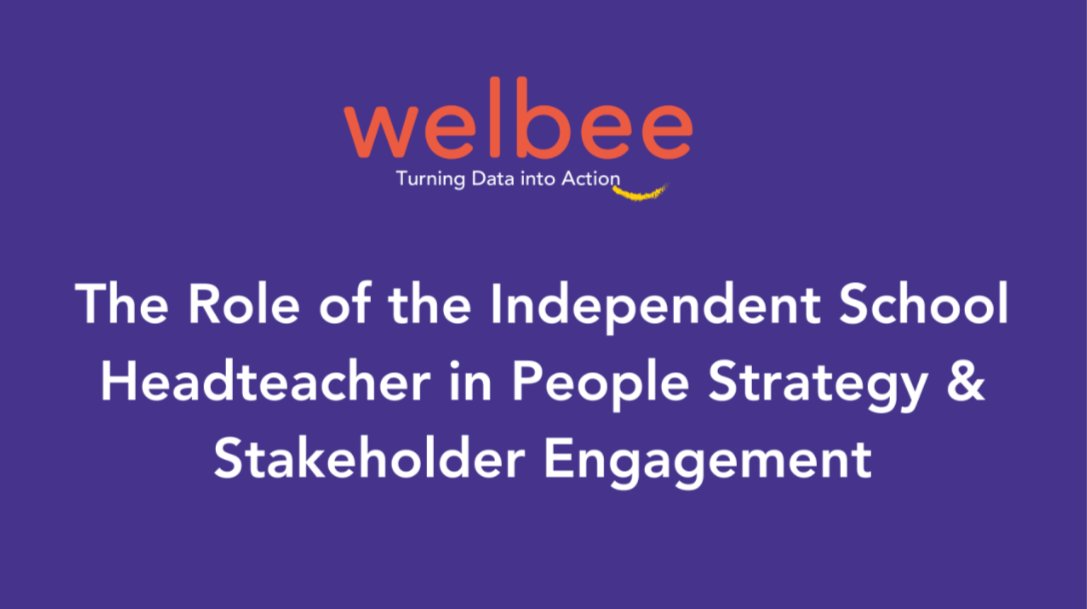How can independent school headteachers listen and act on feedback? Welbee’s CEO Mark Solomons shares insights below 👇
linkedin.com/pulse/role-ind…