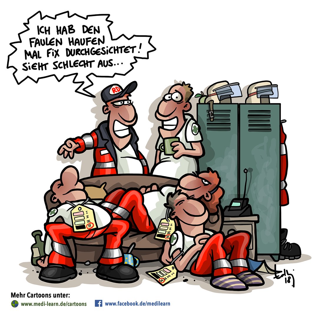 Das sieht nicht gut aus 😂

We #love #retter #medilearncartoon #cartoons by #medilearn #rettungsdienst #feuerwehr #rettungssanitäter #rettungsassistent