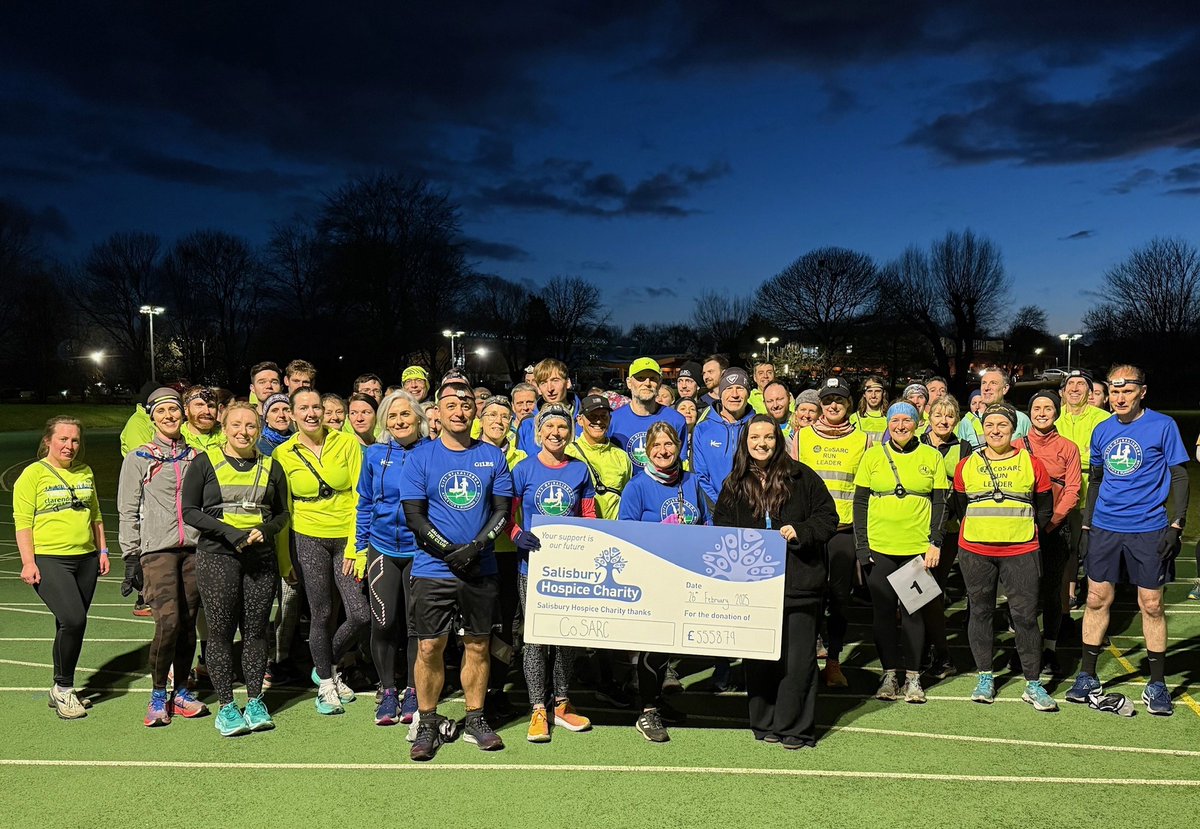 We are absolutely blown away by the incredible support for this year’s Stonehenge Stomp! 🙌 £5,558.79 raised for the Salisbury Hospice is truly amazing. 

A massive thank you to everyone who took part, volunteered, or supported in any way 💙 
#Thankyou