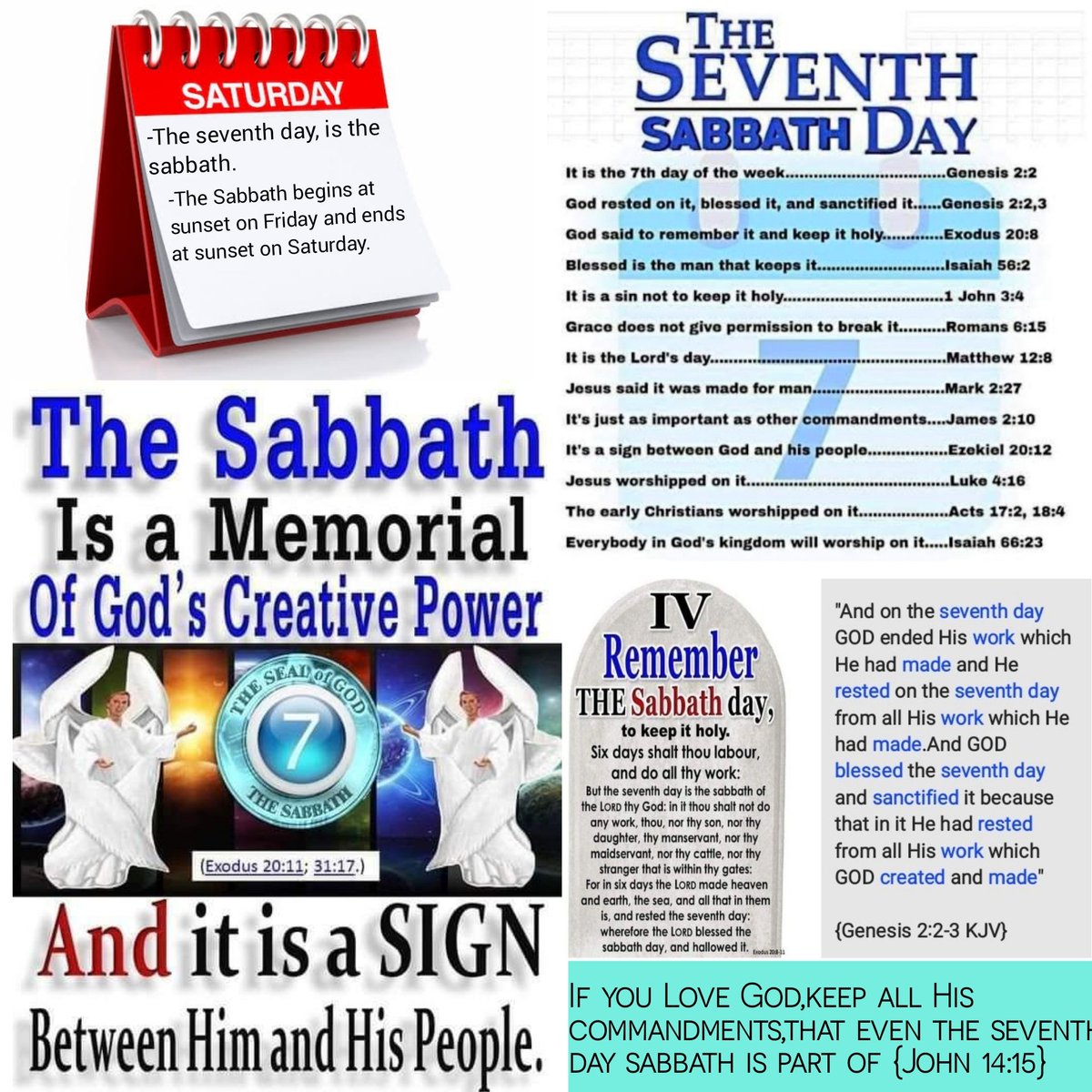 gnkenyatta's tweet photo. “There was joy at the institution of the Sabbath. God looked with satisfaction upon the work of His hands. All things that He had made He pronounced "very good." Genesis 1:31 6T 349.1 #HappySabbath #Sabbath https://t.co/CXk1AHh7GW