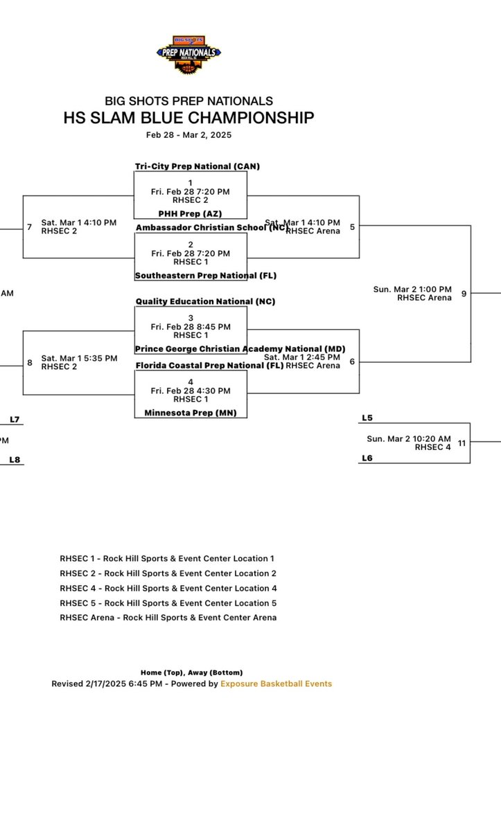 Hazzan-Antonio (@hazzanantonio) on Twitter photo Coaches, if you are in the Rock Hill, SC area come check me out. I will be playing in the Big Shots Prep Nationals at the Rock Hill Sports and Event Center. Here is my schedule
<a href="/CoachJoshNCSA/">Josh Ruggles</a> Coaches, if you are in the Rock Hill, SC area come check me out. I will be playing in the Big Shots Prep Nationals at the Rock Hill Sports and Event Center. Here is my schedule
<a href="/CoachJoshNCSA/">Josh Ruggles</a>