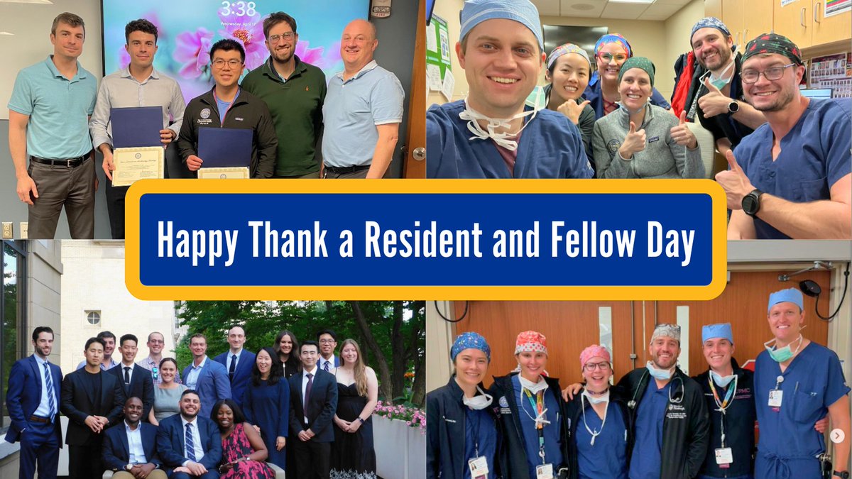 💙 Happy Thank a Resident and Fellow Day!

Your hard work, dedication, and compassion make a difference every day.

#ThankAResident #ThankAFellow