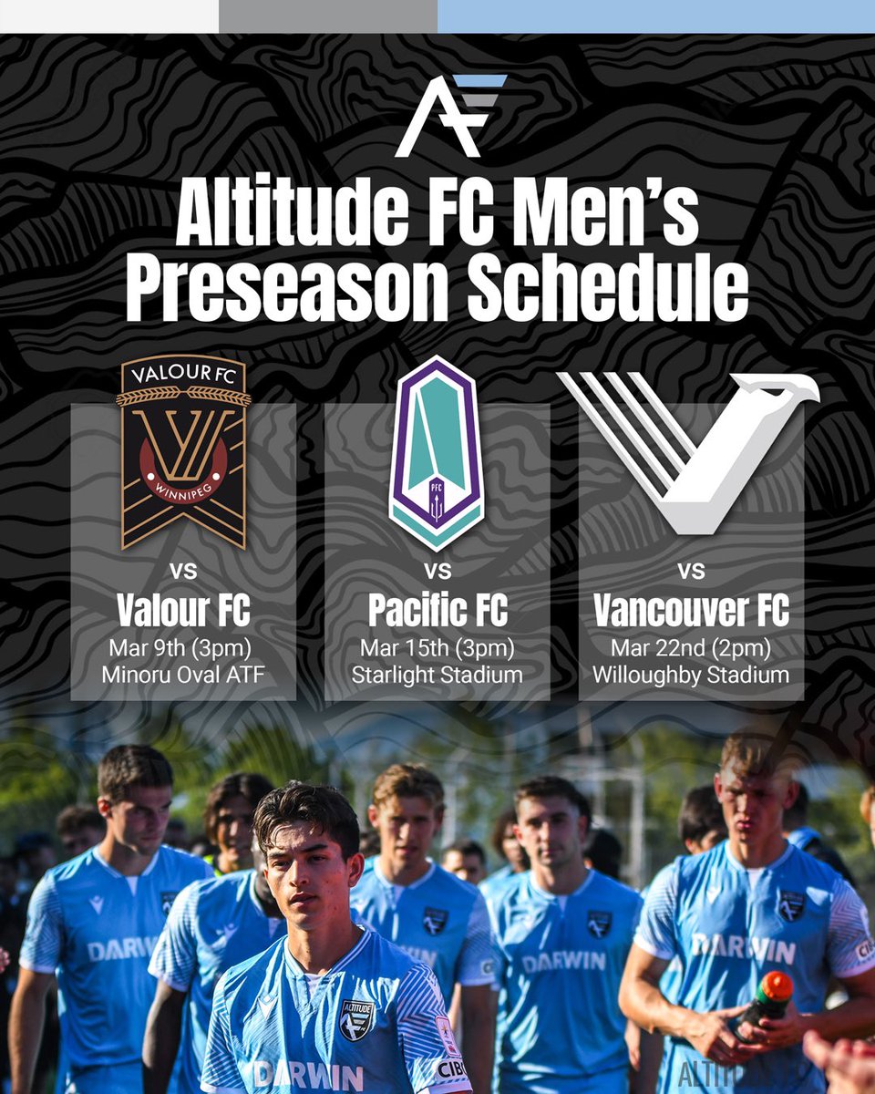 Altitude FC (@altitudefc_ca) on Twitter photo It will be an all CPL preseason lineup for the Altitude FC Men’s squad leading up to the 4th season of <a href="/League1BC/">League1 British Columbia</a> . Be sure to come down and cheer on the Altitude FC men. It will be an all CPL preseason lineup for the Altitude FC Men’s squad leading up to the 4th season of <a href="/League1BC/">League1 British Columbia</a> . Be sure to come down and cheer on the Altitude FC men.