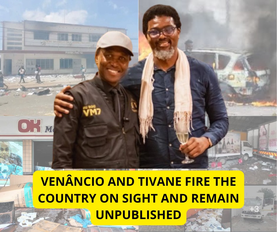 mambonemz's tweet photo. VENÂNCIO AND TIVANE FIRE THE COUNTRY IN SIGHT AND GO UNPUBLISHED

In a moment of national tension, marked by violent demonstrations, Venâncio Mondlane and Dinis Tivane appear as central figures, whether through direct or indirect encouragement. Mondlane's recent attempt to announce a suspension of demonstrations for three months was nothing more than a failure, as, in practice, the protests continue, demonstrating his lack of control over events.

I have always argued that Venâncio is not a true interlocutor of popular demonstrations. Everything he announces ends up happening in the opposite way. His call for a three-month truce actually resulted in three months of protests.

Meanwhile, the Government is moving forward with a serious and constructive dialogue, involving political parties duly represented in the Municipal and Provincial Assemblies and in the Assembly of the Republic. Given this scenario, the question arises: with what status could Mondlane be included in this debate? As a former losing candidate? Or as a citizen who, instead of seeking viable solutions, relies on populist discourses and promotes instability?

We must not transform violent demonstrations and disobedience to authorities into a passport for dialogue. Just remember Dinis Tivane's recent unsuccessful attempt to fabricate an attack to justify the chaos. The Mozambican people cannot be manipulated!

In the past, when he was a candidate, Mondlane had the opportunity to participate in serious political discussions, but he wasted this chance. Now, dialogue takes place between representative political parties. Mondlane has no party. Every time it has passed, it has generated conflicts, as in the recent case of Podemos.

There is no space for Venâncio Mondlane in the current political dialogue. If the debate is expanded to include all former defeated candidates since 1994, perhaps he could have a seat. Until then, we must allow the Government to work without interference!

Attentive Citizen

@CDD_Moz 
@dwnews
@ONUMocambique