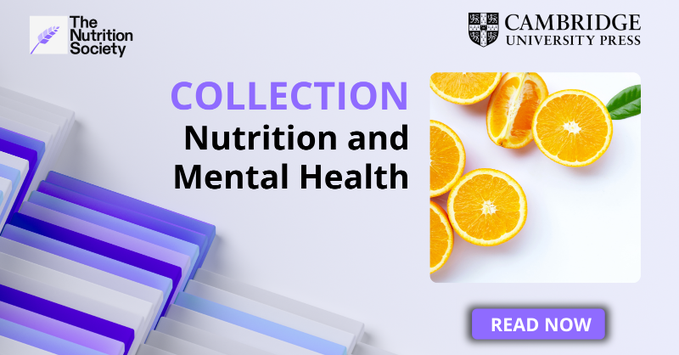 Cambridge UP - Medicine & Health Sciences (@cup_med_health) on Twitter photo 🍽️ This Eating Disorders Awareness Week we are highlighting the
<a href="/NutritionSoc/">Nutrition Society</a>
collection on #Nutrition and #MentalHealth
🌟 Enjoy #NutritionResearch articles from each of the six journals, #NRR #BJN #PHN #JNS #PNS #GMB
💫 Access now by clicking on the image 🍽️ This Eating Disorders Awareness Week we are highlighting the
<a href="/NutritionSoc/">Nutrition Society</a>
collection on #Nutrition and #MentalHealth
🌟 Enjoy #NutritionResearch articles from each of the six journals, #NRR #BJN #PHN #JNS #PNS #GMB
💫 Access now by clicking on the image