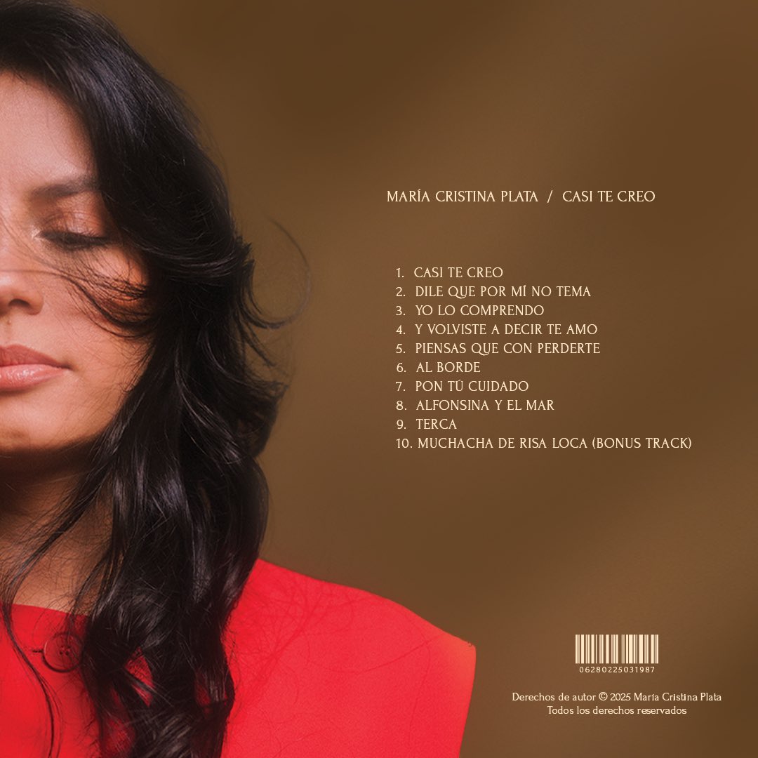 CASI TE CREO YA ESTÁ AL AIRE ❤️‍🔥❤️‍🔥Durante dos años estuve totalmente inmersa en el, viéndolo crecer y tomar forma. Este álbum no es solo mío, es de todos lo que han sido soporte y me han entregado su amor para seguir caminando.