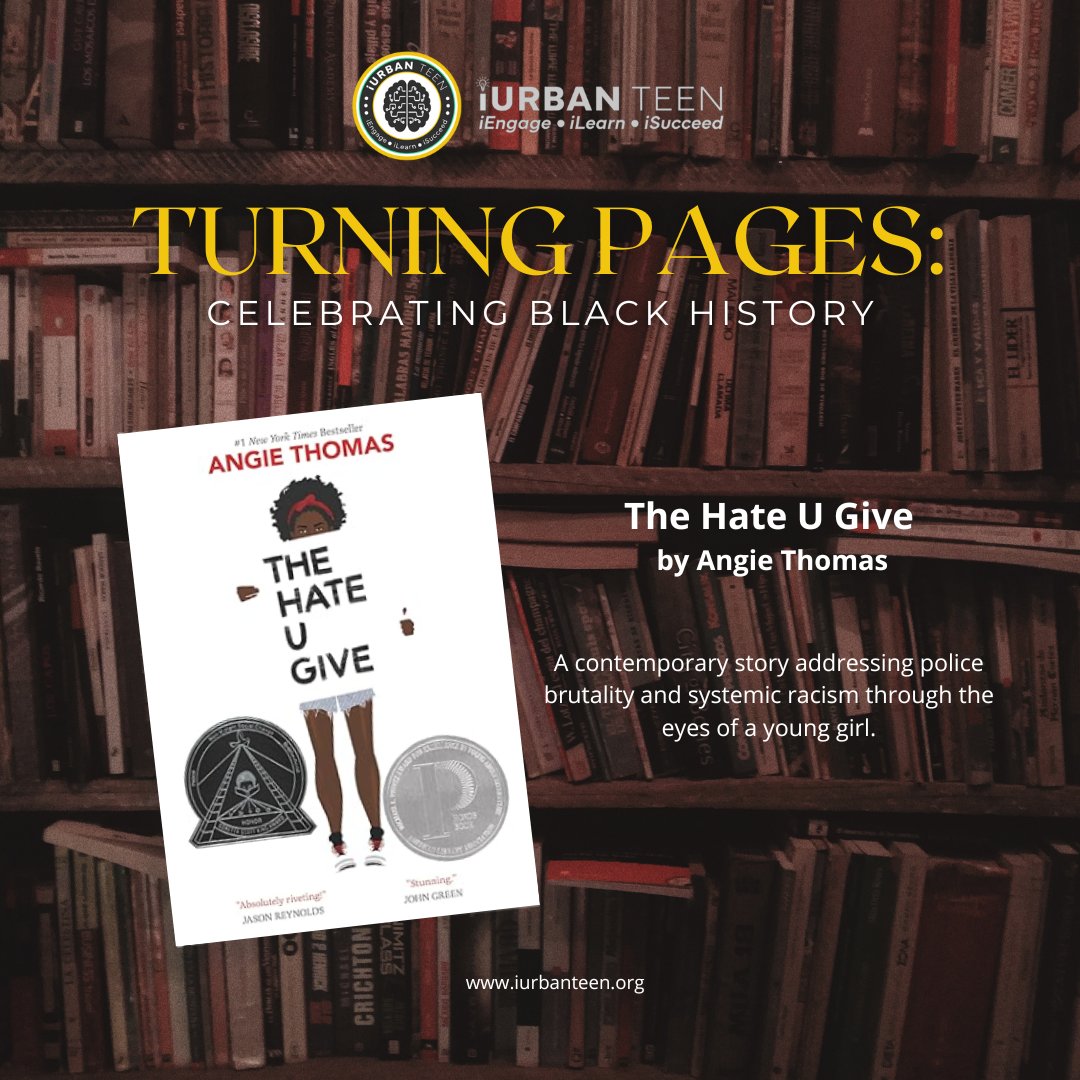 iurbanteen's tweet photo. As we close out Black History Month, join @iurbanteen  in celebrating and reflecting on the richness of Black history through our Turning Pages series. Dive into these powerful books that honor the struggles, triumphs, and contributions that have shaped our world. https://t.co/Ud05zDQyaW