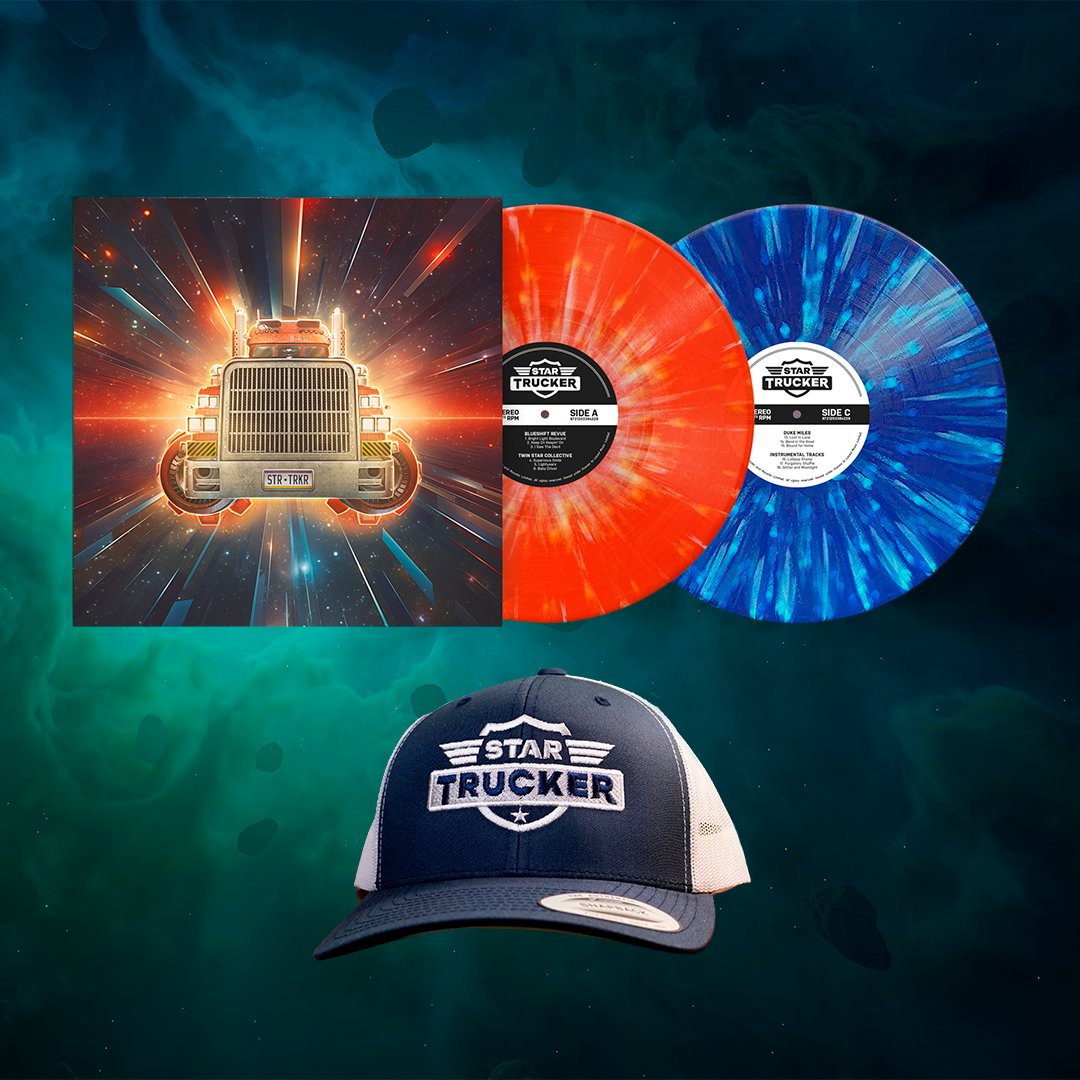 StarTruckerGame's tweet image. ☄ STAR TRUCKER GIVEAWAY ☄

Celebrate the music of Star Trucker with a chance to win 1 of 2 prize packs, each featuring a Limited Edition double vinyl 📀+ a Star Trucker cap! 🧢

HOW TO ENTER:

🔁 Retweet this post
🚚 Follow @StarTruckerGame &amp;amp; @Laced_audio

Good luck! 🍀