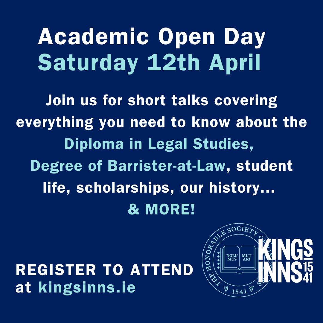 Óstaí an Rí | King’s Inns tweet media