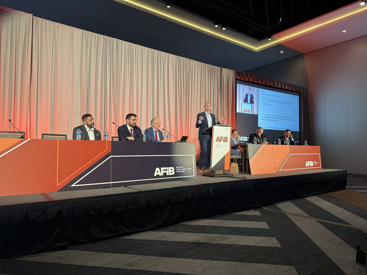 Nassir Marrouche (@nmarrouche) on Twitter photo #wafib2025 <a href="/drjohnm/">John Mandrola, MD</a> challenging the blanking period post #AFib ablation! <a href="/TulaneTriad/">TulaneTRIAD</a> <a href="/Ed_Gerst/">Edward Gerstenfeld</a> <a href="/DrJasonAndrade/">Jason Andrade</a> <a href="/omwazni/">Oussama Wazni</a> #wafib2025 <a href="/drjohnm/">John Mandrola, MD</a> challenging the blanking period post #AFib ablation! <a href="/TulaneTriad/">TulaneTRIAD</a> <a href="/Ed_Gerst/">Edward Gerstenfeld</a> <a href="/DrJasonAndrade/">Jason Andrade</a> <a href="/omwazni/">Oussama Wazni</a>