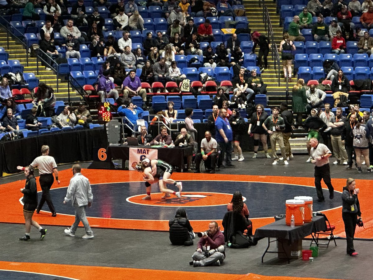 Girls wrestling state tourney is in full swing
