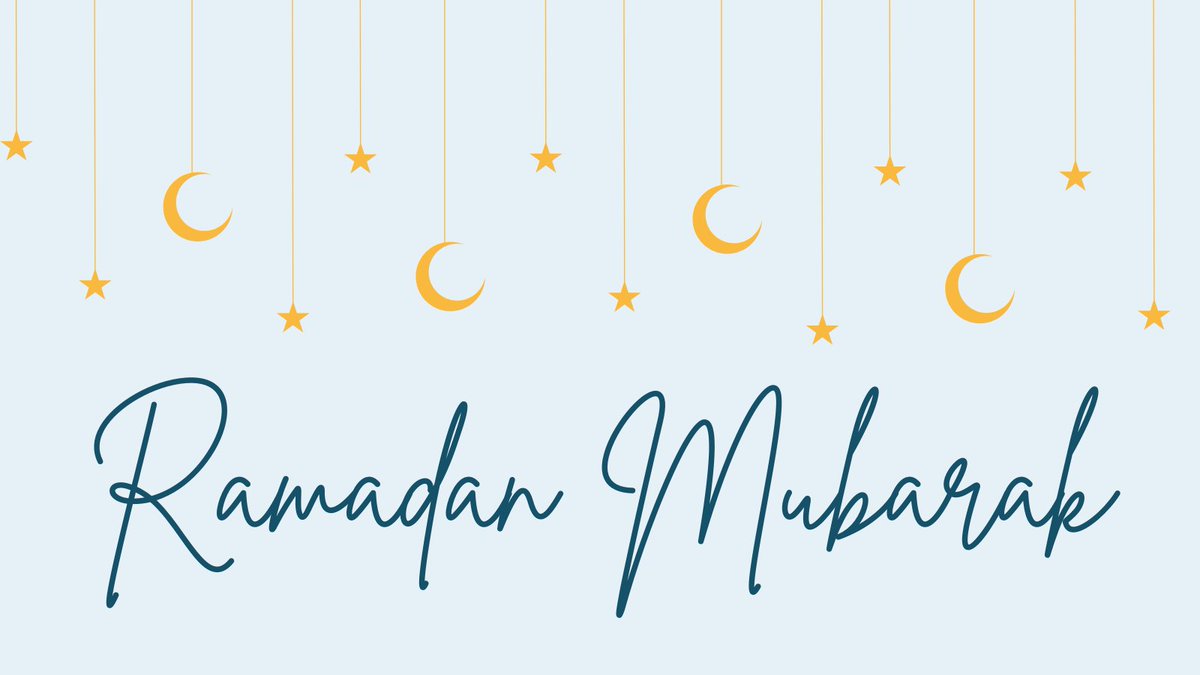 Ramadan Mubarak ✨🌙 

Wishing everyone observing Ramadan a peaceful and blessed month