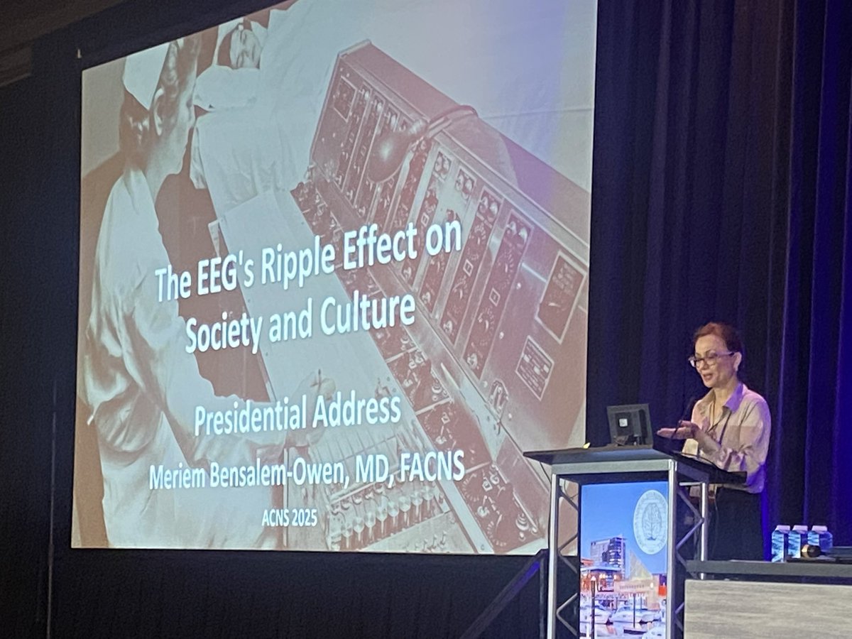 Sally Mathias, MD (@sallymathiasmd1) on Twitter photo #ACNS2025 Photo with the President Dr <a href="/bensalem_owen/">Meriem Bensalem-Owen, MD, FAES, FANA, FACNS</a> from <a href="/UKYneuroscience/">UK Neuroscience</a> <a href="/UKYMedicine/">University of Kentucky College of Medicine</a> followed by attending the presidential address happening now… attend to hear about #EEG and its ripple effects on society and culture! <a href="/ACNS_org/">ACNS</a> #ACNS2025 Photo with the President Dr <a href="/bensalem_owen/">Meriem Bensalem-Owen, MD, FAES, FANA, FACNS</a> from <a href="/UKYneuroscience/">UK Neuroscience</a> <a href="/UKYMedicine/">University of Kentucky College of Medicine</a> followed by attending the presidential address happening now… attend to hear about #EEG and its ripple effects on society and culture! <a href="/ACNS_org/">ACNS</a>