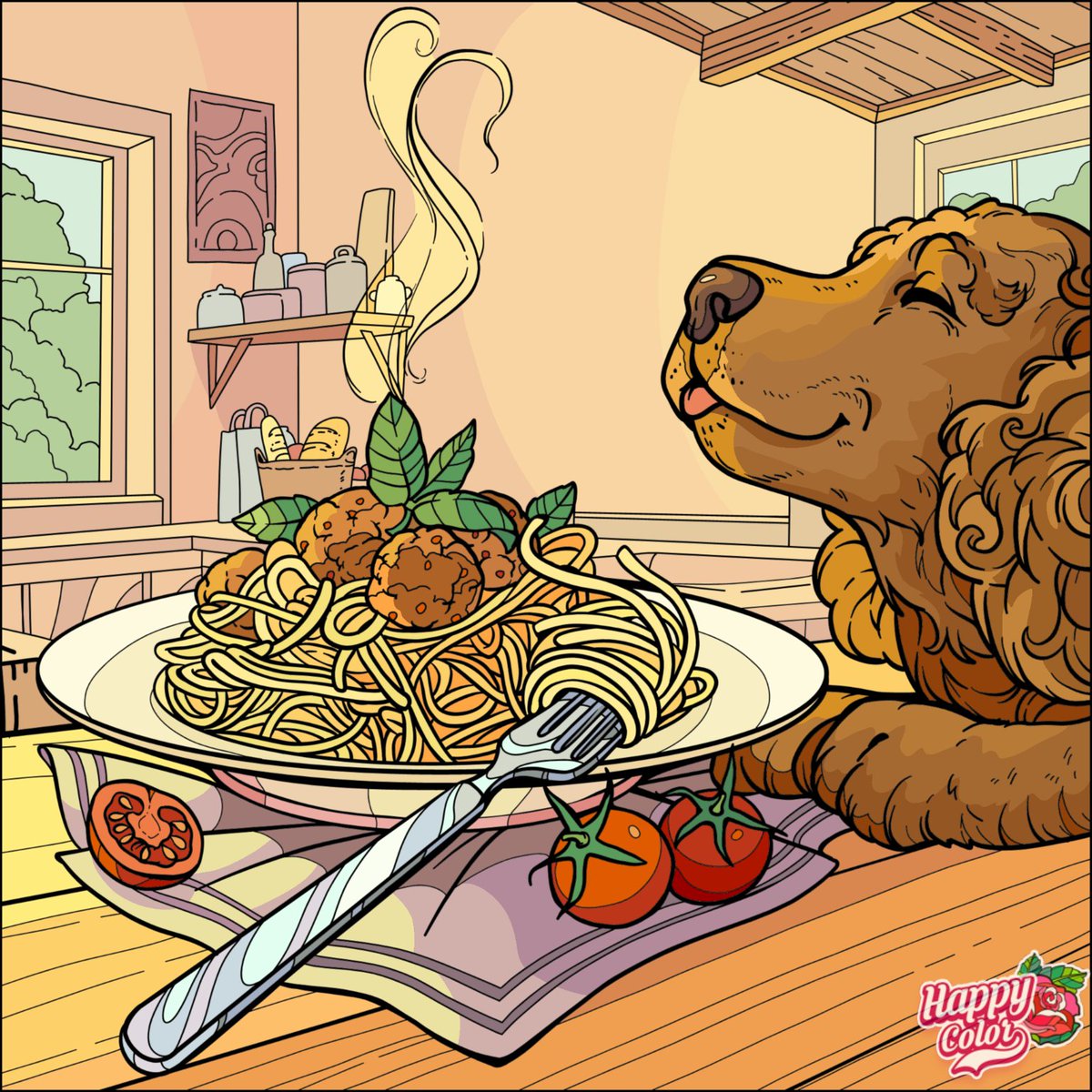 Be careful to not leave food too tempting around family pets.